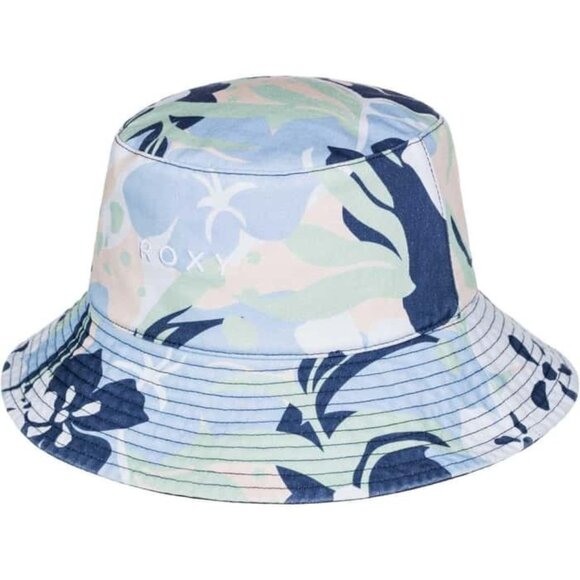 Roxy Accessories - Roxy women's jasmine paradise Floral Sun Reversible bucket hat Soft Brim M/L